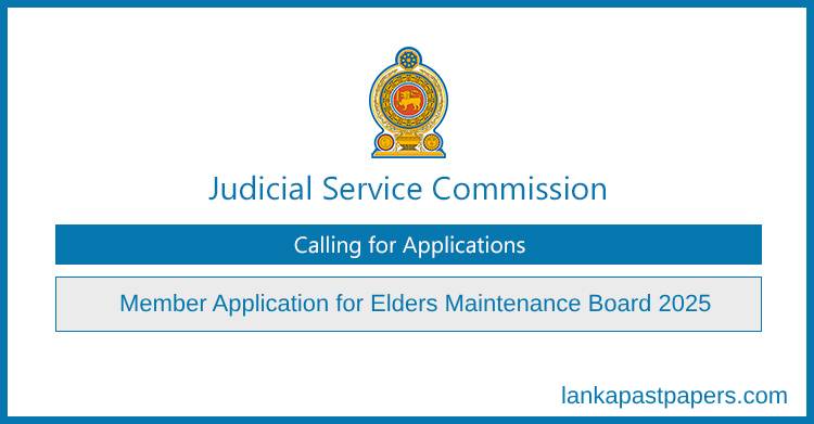 Maintenance Board of Elders Vacancies 2025 – Apply for Chairman and Members | JSC Official
